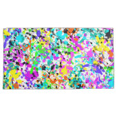 Splatter Paint Kussensloop (Voorkant-Rechts)
