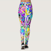 Splatter Paint Leggings (Achterkant)