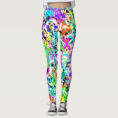 Splatter Paint Leggings (Voorkant)