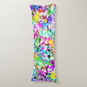 Splatter Paint Lichaamskussen (Voorkant Verticaal)