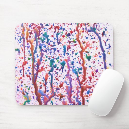 Splatter Paint Muismat (Met muis)