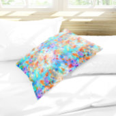 Splatter Paint Rainbow van Bright Color Background Kussensloop