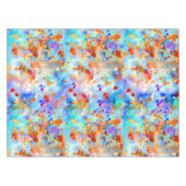 Splatter Paint Rainbow van Bright Color Background Tafelkleed (Voorkant (Horizontaal))