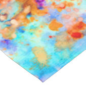 Splatter Paint Rainbow van Bright Color Background Tafelkleed (Gekanteld)