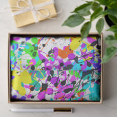 Splatter Paint Tissuepapier (Geschenk)