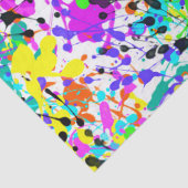 Splatter Paint Tissuepapier (Detail)