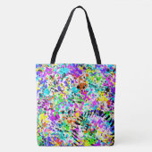 Splatter Paint Tote Bag (Voorkant)