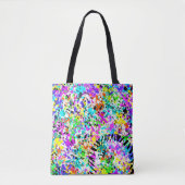 Splatter Paint Tote Bag (Voorkant)