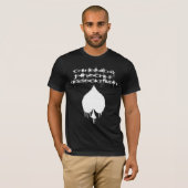 Splatter Pinochle T-shirt (Voorkant volledig)