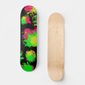 Splatter Skateboard (Voorkant)