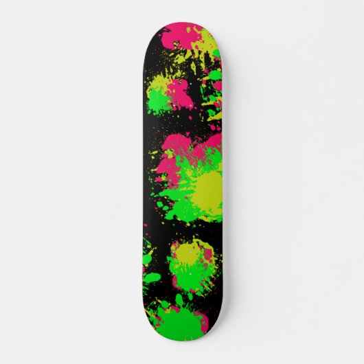 Splatter Skateboard (Voorkant)