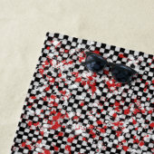 Splatter Strandlaken (In situ)