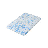 Splatter Texture - Blue Badmat (Gekanteld)