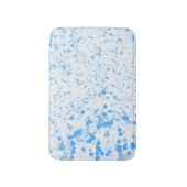 Splatter Texture - Blue Badmat (Voorkant Verticaal)