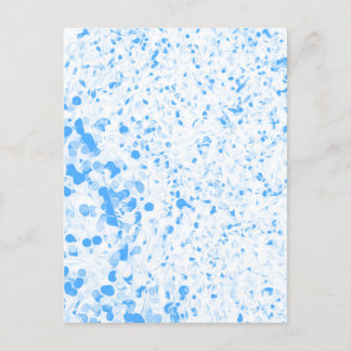 Splatter Texture - Blue Briefkaart