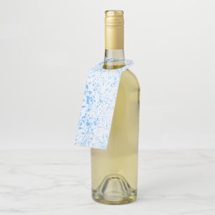 Splatter Texture - Blue Flessenhanger