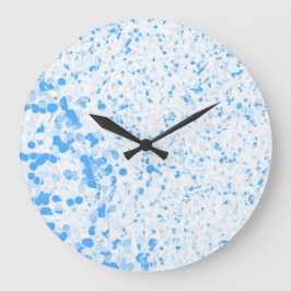 Splatter Texture - Blue Grote Klok