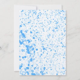 Splatter Texture - Blue Kaart