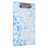 Splatter Texture - Blue Klembord (Rechts)