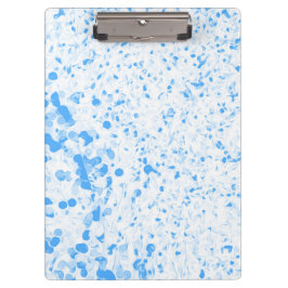 Splatter Texture - Blue Klembord