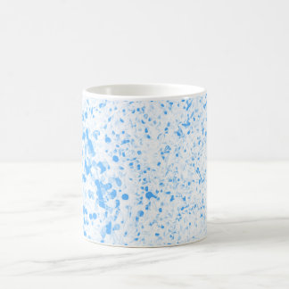 Splatter Texture - Blue Koffiemok