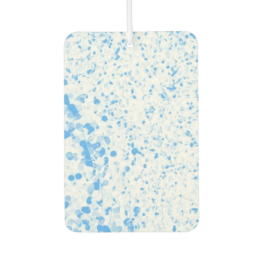 Splatter Texture - Blue Luchtverfrisser (Voorkant)