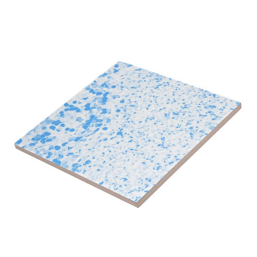Splatter Texture - Blue Tegeltje (Zijkant)