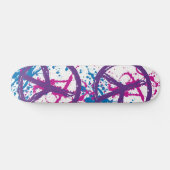 SPLATTER VAN DE VREDESSIGNALEN PERSOONLIJK SKATEBOARD (Horizontaal)