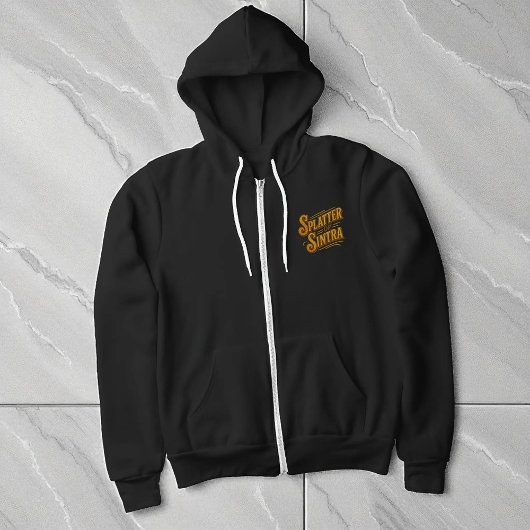 Splatter van Sintra Vrouwen Bella + Canvas Full-Zi Hoodie