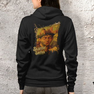 Splatter van Sintra Vrouwen Bella + Canvas Full-Zi Hoodie