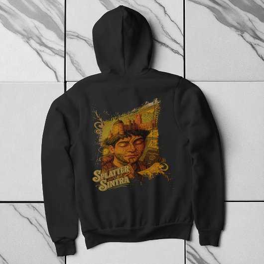 Splatter van Sintra Vrouwen Bella + Canvas Full-Zi Hoodie