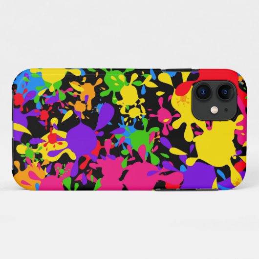 Splatter Wallpaper Case-Mate iPhone Case (Achterkant (horizontaal))
