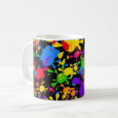 Splatter Wallpaper Koffiemok (Voorkant links)