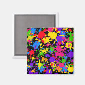 Splatter Wallpaper Magneet (Voorkant / Achterkant)