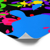 Splatter Wallpaper Poster (Hoek)