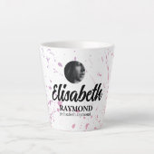 Splatter Waterverf Latte-Mok Latte Mok (Voorkant)