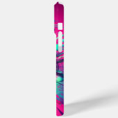 Splattered Chaos: neon verf spatten Case-Mate iPhone Case (Achterkant / Links)