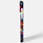 Splattered Chaos: neon verf spatten Case-Mate iPhone Case (Achterkant / Links)