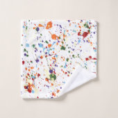 "Splattered"-handdoekset Bad Handdoek (Wasdoekje)