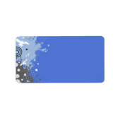 SPLATTERED Return Address Label (Voorkant)