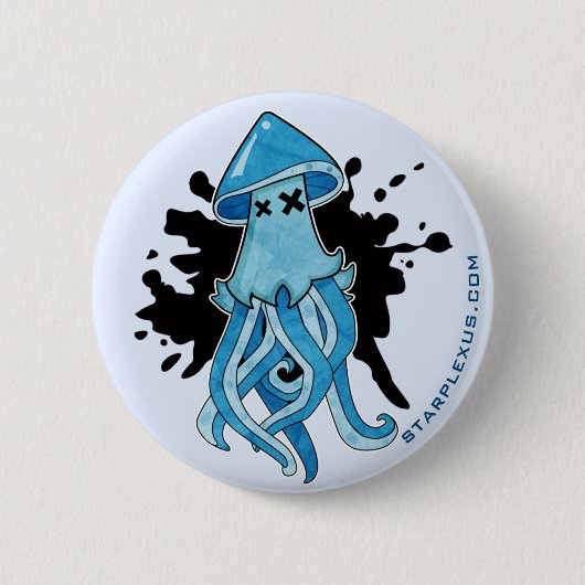 Splattersquid Button (Voorkant)