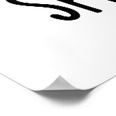 Splatypus Funny Animal Platypus Pun Poster (Hoek)