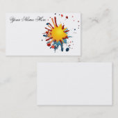 SPLATZ VISITEKAARTJE (Voorkant / Achterkant)