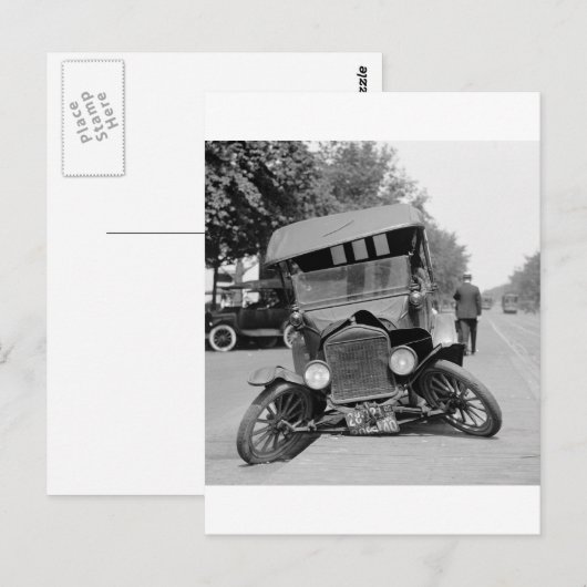 Splay Feet, 1922 Briefkaart (Voorkant / Achterkant)