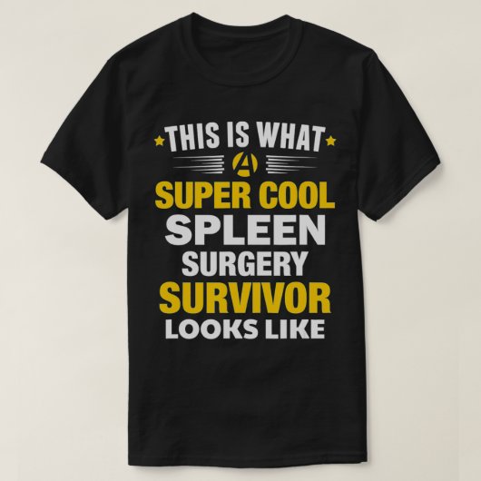 Spleen chirurgie Survivor krijgt snel een goede pl T-shirt (Design voorkant)