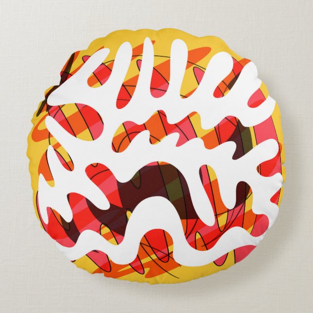 Spleencrum Rond Kussen (Voorkant)