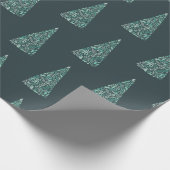 Spleet kerstmis- en feestdagen cadeaupapier (Hoek)