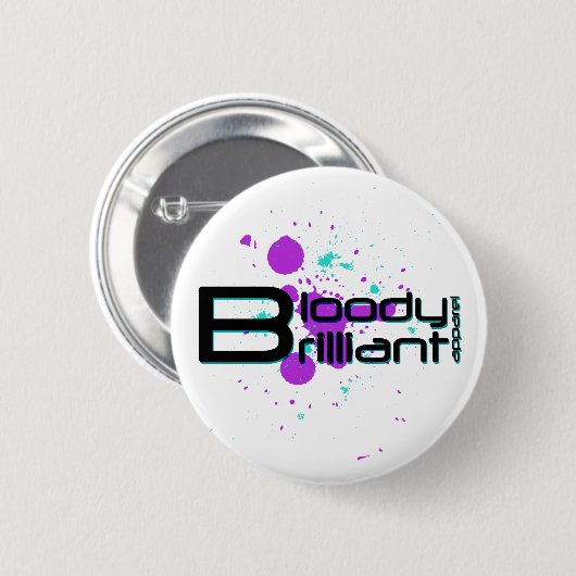 spleet-logo ronde button 5,7 cm (Voorkant /achterkant)