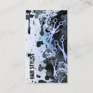 spleetblauw haar stylist visitekaartje