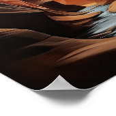 Spleetcanons Utah Landschap Kunstprint Poster (Hoek)
